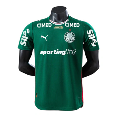 Camisa Palmeiras I 26/27 - Jogador Puma Masculina - Verde Com Patrocínio