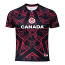 Camisa Seleção Canadá Goleiro 26/27 - Torcedor Nike Masculina - Preta com detalhes em vermelho