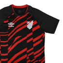 Camisa Athletico Paranaense Pré-jogo 26/27 - Torcedor Umbro Masculina - Preta e vermelha