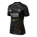 Camisa Paris Saint-Germain Night Edition 25/26 - Torcedor Jordan Feminina - Preta