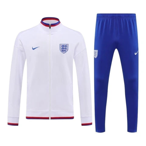 Conjunto Seleção Inglaterra Treino 26/27 - Masculino Nike - Branco e azul