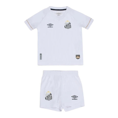 Kit Infantil Santos I 26/27 - Umbro - Branco