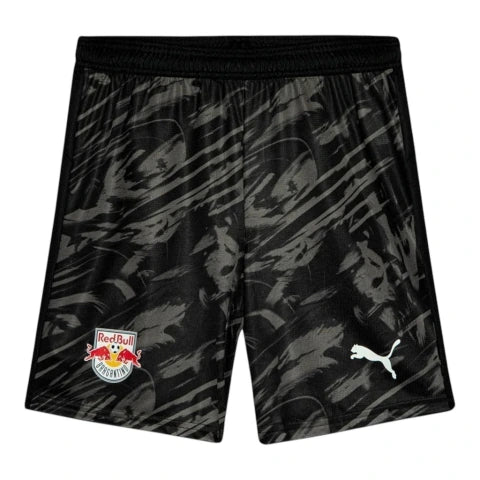 Short Red Bull Bragantino Goleiro I 26/27 - Puma - Preto com detalhes em cinza