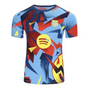 Camisa Barcelona Pré-jogo 25/26 - Jogador Nike Masculina - Azul e vermelha