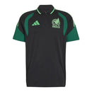 Camisa Polo Seleção México Treino 26/27 - Torcedor Adidas Masculina - Preta e verde