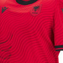 Camisa Seleção Albânia I 26/27 - Torcedor Macron Masculina - Vermelha e preta