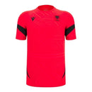 Camisa Seleção Albânia Pré-jogo 26/27 - Torcedor Macron Masculina - Vermelha
