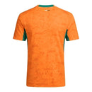 Camisa Seleção Costa do Marfim I 26/27 - Torcedor Puma Masculina - Laranja com detalhes em verde