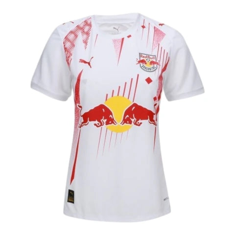 Camisa Red Bull Bragantino I 26/27 - Torcedor Puma Feminina - Branca