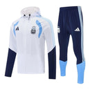 Conjunto Seleção Argentina Treino 26/27 - Masculino Adidas - Branco e azul