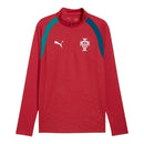 Camisa Seleção Portugal Treino 26/27 manga longa - Torcedor Puma Masculina - Vermelha