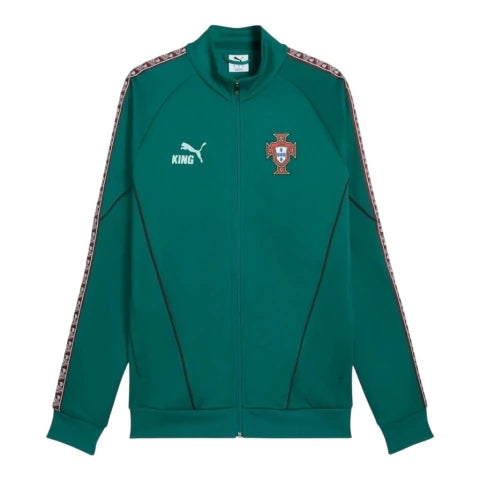 Jaqueta Corta-Vento Seleção Portugal 26/27 - Masculina Puma - Verde