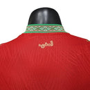 Camisa Seleção Marrocos I 26/27 - Jogador Puma Masculina - Vermelha com detalhes em verde