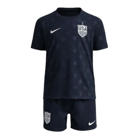 Kit Infantil Seleção Estados Unidos II 26/27- Nike - Preto