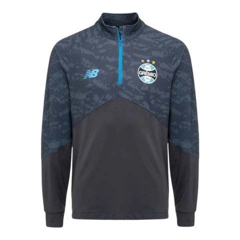 Jaqueta Corta-Vento Grêmio 26/27 - Masculina New Balance - Cinza