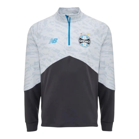 Jaqueta Corta-Vento Grêmio 26/27 - Masculina New Balance - Cinza