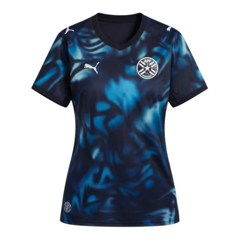 Camisa Seleção Paraguai II 26/27 - Torcedor Puma Feminina - Azul