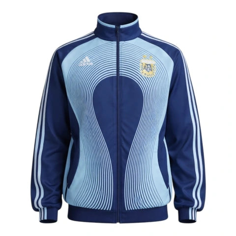 Jaqueta Corta-Vento Argentina II 2006 - Masculina Adidas - Azul