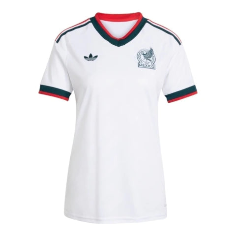 Camisa Seleção México II 26/27 - Torcedor Adidas Feminina - Branca