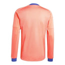 Camisa Seleção Alemanha Goleiro II 26/27 manga longa - Torcedor Adidas Masculina - Laranja e azul