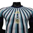 Camisa Seleção Argentina Pré-jogo 26/27 - Jogador Adidas Masculina - Azul e branca