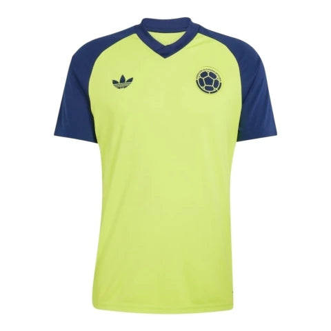 Camisa Seleção Colômbia Pré-jogo II 26/27 - Torcedor Adidas Masculina - Azul e amarela
