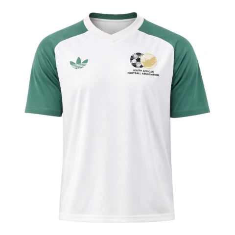 Camisa Seleção África do Sul Pré-jogo II 26/27 - Torcedor Adidas Masculina - Branca e verde