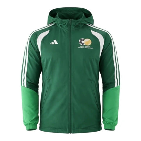 Jaqueta Corta-Vento Seleção África do Sul 26/27 - Masculina Adidas - Verde