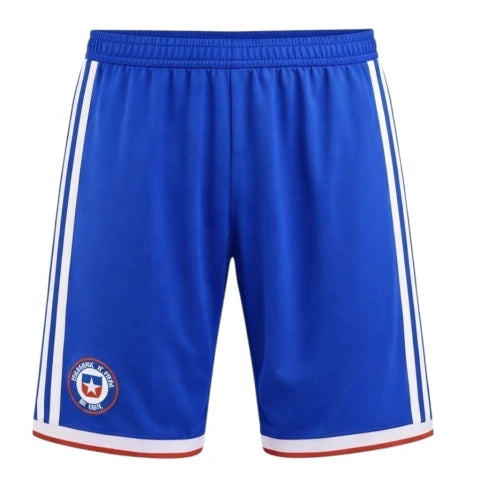 Short Seleção Chile I 26/27 - Masculino Adidas - Azul