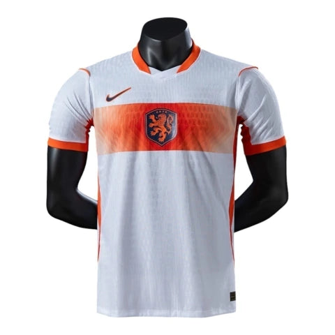 Camisa Seleção Holanda II 26/27 - Jogador Nike Masculina - Branca e laranja