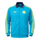 Jaqueta Corta-Vento Seleção Colômbia Hino II 26/27 - Masculina Nike - Azul com detalhes em amarelo