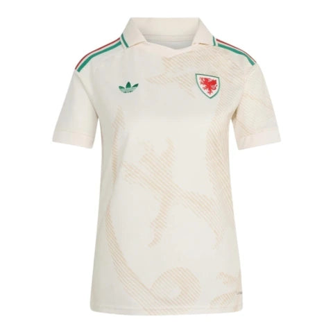 Camisa Seleção País de Gales II 26/27 - Torcedor Adidas Feminina - Bege