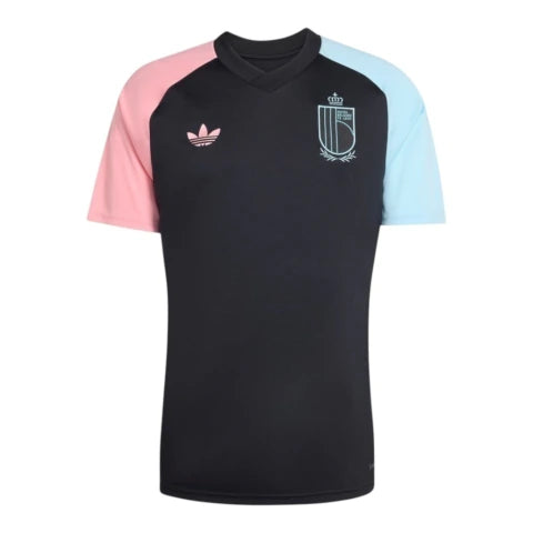 Camisa Seleção Bélgica Pré-jogo 26/27 - Torcedor Adidas Masculina - Preta