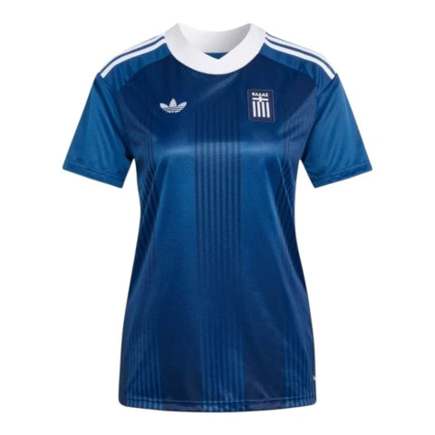Camisa Seleção Grécia II 26/27 - Torcedor Adidas Feminina - Azul