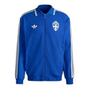 Jaqueta Corta-Vento Seleção Suécia Hino II 26/27 - Masculina Adidas - Azul
