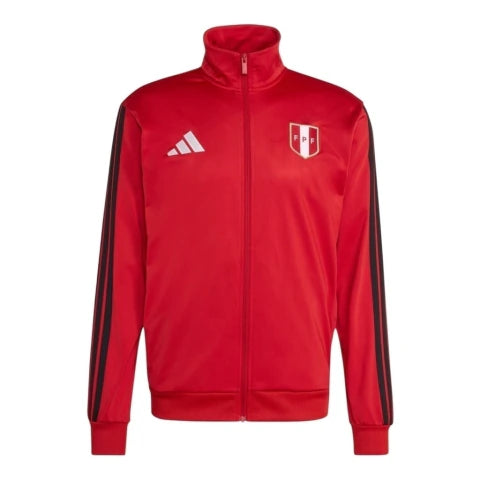 Jaqueta Corta-Vento Seleção Peru 26/27 - Masculina Adidas - Vermelha