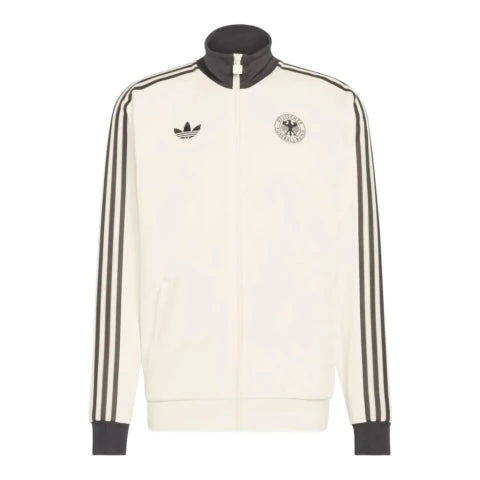 Jaqueta Corta-Vento Seleção Alemanha Hino I 26/27 - Masculina Adidas - Bege