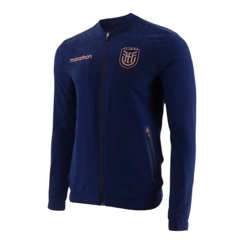 Jaqueta Corta-Vento Seleção Equador Hino III 26/27 - Masculina Marathon - Azul