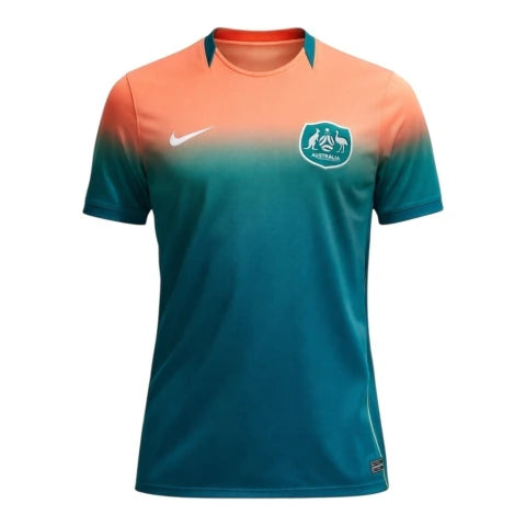 Camisa Seleção Austrália II 26/27 - Torcedor Nike Masculina - Verde e rosa