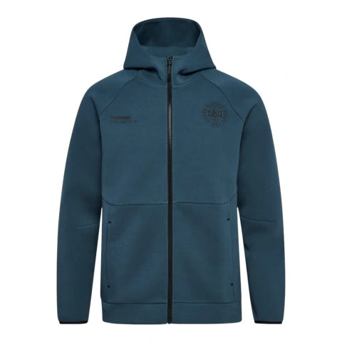 Jaqueta Corta-Vento Seleção Dinamarca 26/27 - Hummel - Azul