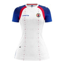 Camisa Seleção Haiti II 25/26 - Torcedor Saeta Feminina - Branca e azul