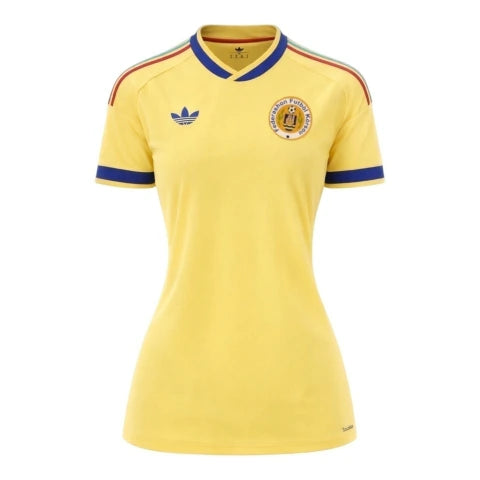 Camisa Seleção Curaçao II 26/27 - Torcedor Adidas Feminina - Amarela