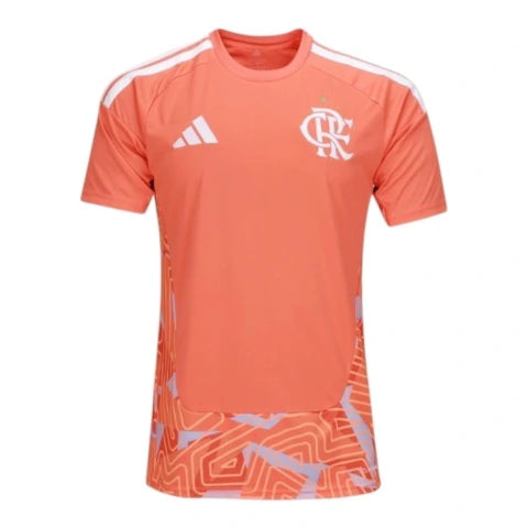 Camisa Flamengo Goleiro 26/27 - Torcedor Adidas Masculina - Laranja