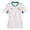 Camisa Seleção Senegal I 26/27 - Torcedor Puma Feminina - Branca com detalhes em vermelho e amarelo e verde