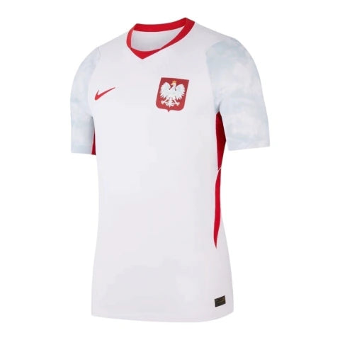 Camisa Seleção Polônia I 26/27 - Torcedor Nike Masculina - Branca e vermelha