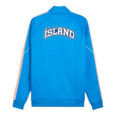 Jaqueta Corta-Vento Seleção Islandia Hino 26/27 - Masculina Adidas - Azul