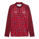 Camisa Seleção Suíça Pré-jogo 26/27 manga longa - Torcedor Puma Masculina - Vermelha