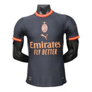 Camisa AC Milan III 26/27 - Jogador Puma Masculina - Preta com detalhes em vermelho