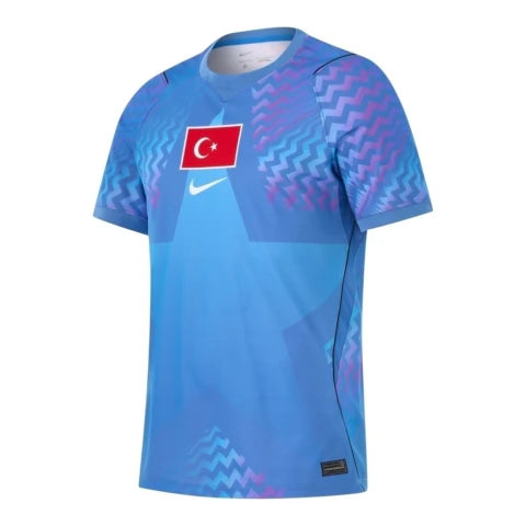 Camisa Seleção Turquia Goleiro I 26/27 - Torcedor Nike Masculina - Azul