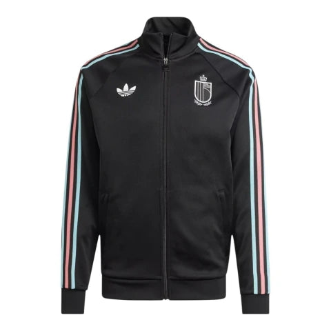 Jaqueta Corta-Vento Seleção Bélgica 26/27 - Masculina Adidas - Preta